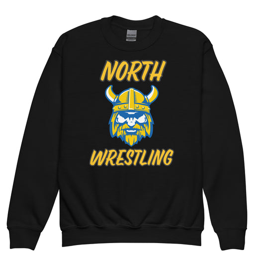 North Wrestling Youth crewneck sweatshirt